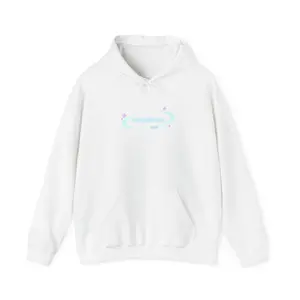 custom (aqua-lilac) hoodie