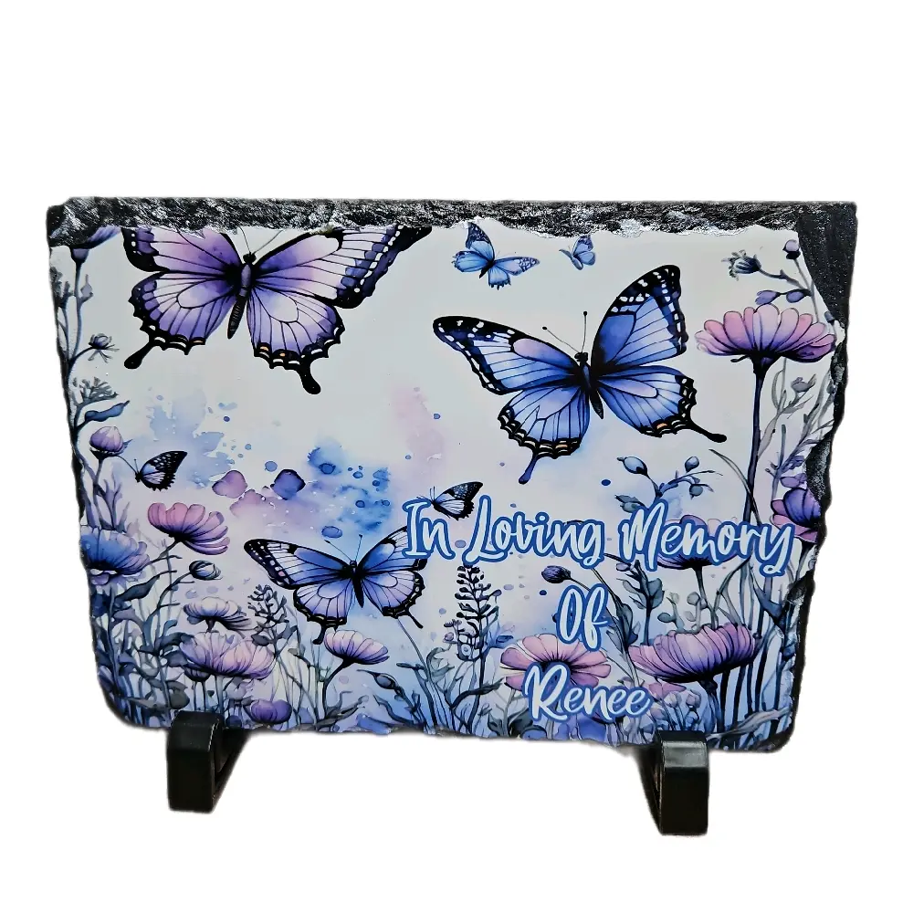 In Loving Memory Slate Display Stand