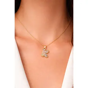 Confetti Initial Necklace