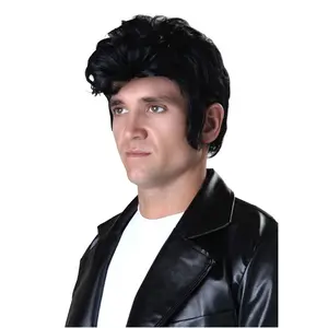 Deluxe Grease Danny Costume Wig for Men
