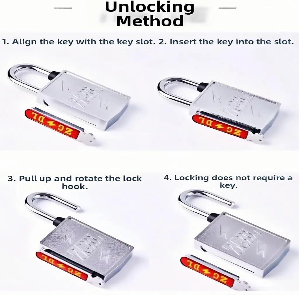 Keyless Hole Magnetic Padlock, 30mm Outdoor Weatherproof Lock, Waterproof Rust Proof Anti-Pry Combination Lock for Gates, Sheds, Toolbox, Fence, Cabinets & Storage Keyless Hole Magnetic Padlock, 30mm Outdoor Weatherproof Lock, Waterproof Rust Proof Anti-Pry Combination Lock for Gates, Sheds, Toolbox, Fence, Cabinets & Storage