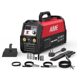 A dual-module welding machine that can be started with a small current of 5A, suitable for thin materials and scenarios with weak power systems, a -in-1 TIG MMA welder for beginners