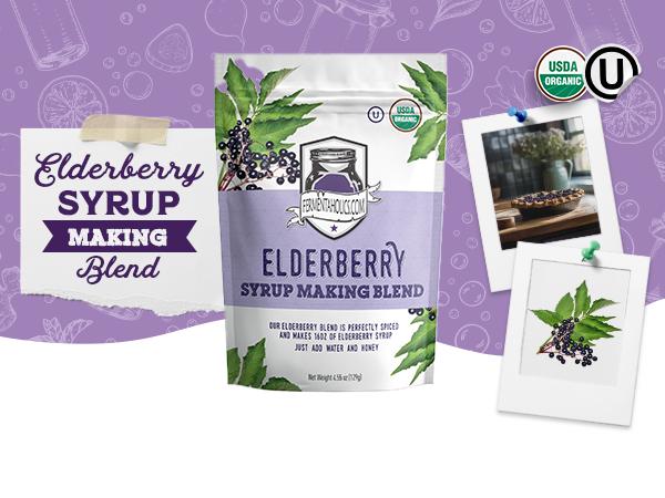 Elderberry Syrup Making Blend