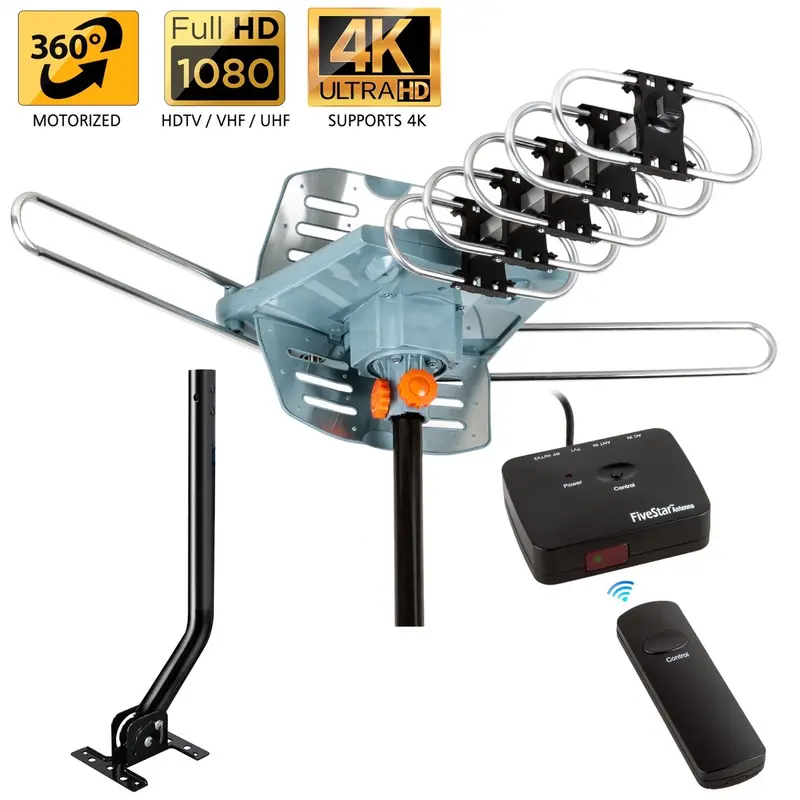 With Mounting Pole