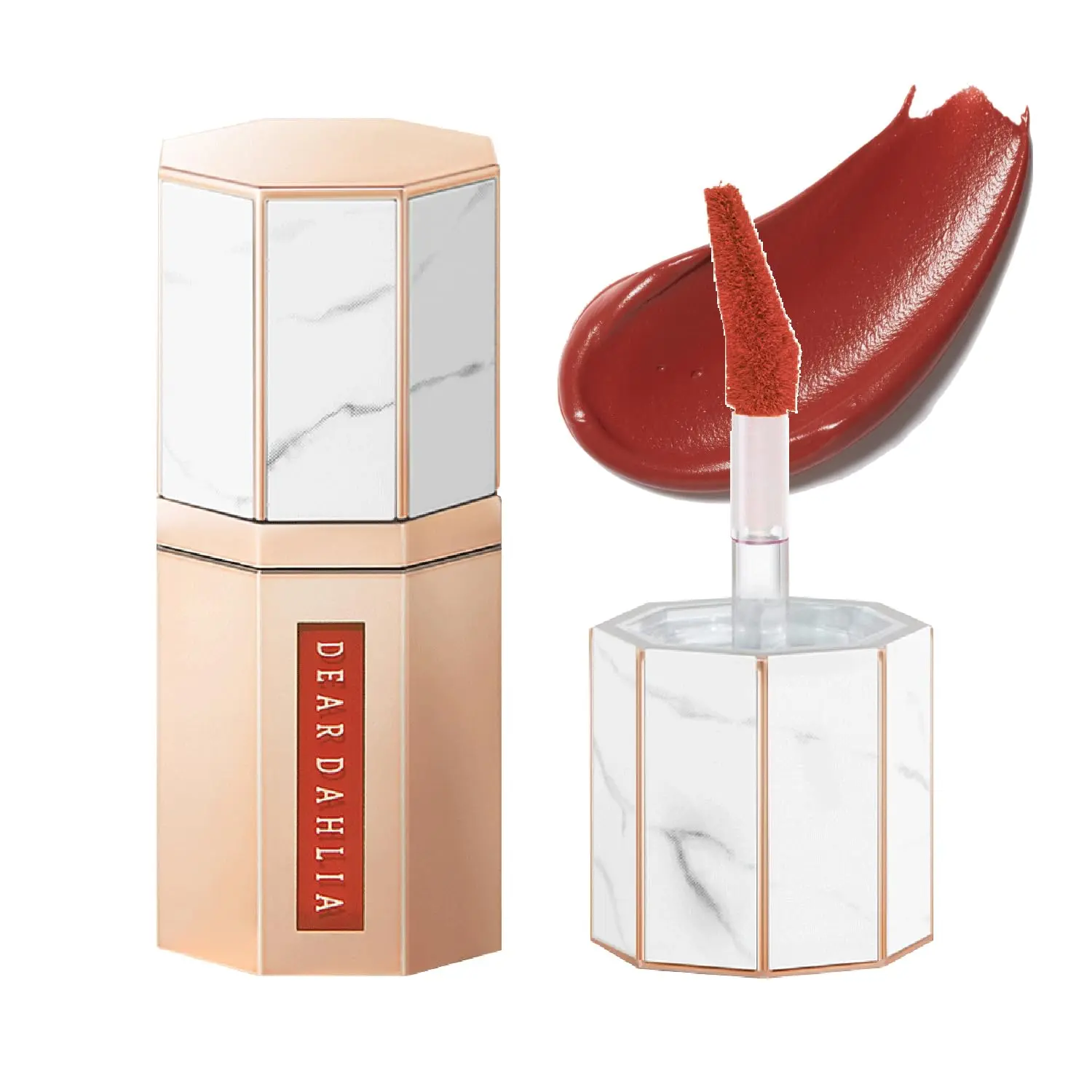 DEARDAHLIA Luxury Velvet Lip Mousse with Organic Butters & Dahlia Flower Extract, Buildable Matte Liquid Lipstick for All Skin Types, 0.21 oz, Cosmetic