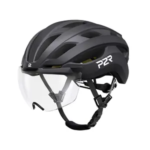 P2R MIPS Bike Helmet Road & Mountain Cycling Helmet for Men & Women Adults, Lightweight, Adjustable Fit Adjustable Fit System Impact-Resistant Magnetic Visor, USB LED Tail Light, Removable Pads, CPSC Certified