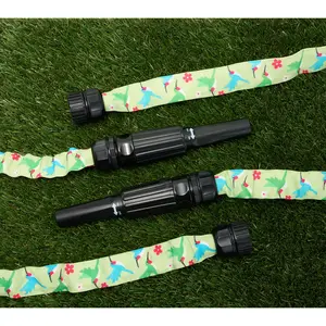 Bernini 2-pack 40' Fabric HydroHose Compact Hoses with Nozzles