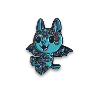 Sapphire the Bat Enamel Pin