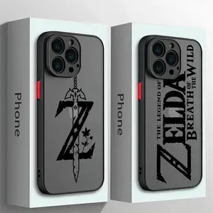 Game Zeldas Legends Phone Case For iPhone 16 15 14 13 12 11 Pro Max X  XSMax Plus Matte Transparent Back Cover