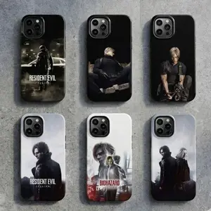 Phone Case Resident Evil, Gift for Zombie Video Game Fans, Glossy Tough Phone Case, Phone Cases For 11 12 12Pro 12Promax 13 14 15 16 Pro