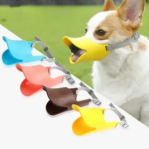 Comfortable Duckbill Dog Muzzle, Breathable Anti-Bite Anti-Scratch Pet Mask, Suitable for Small Dogs Like Pomeranians, Multiple Colors Available