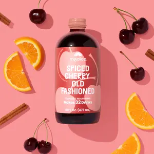 Spiced Cherry Old Fashioned Mix - Perfect for Cocktails and Mocktails