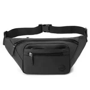 Unisex Waterproof Waist Bag Pack Versatile Belt Pouch Kangaroo Hip Purse for Men Women Ideal for Work Travel Easy Access Design Sleek Functional Sport Jogging Equipment Trail Running