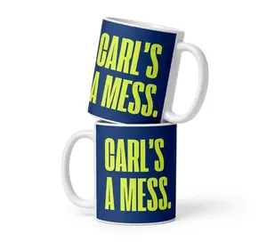 Carl’s a Mess Summer House Mug (2 sided), Trending Meme Mug