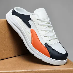 Women's outdoor casual sports mule-style backless slip-on slippers – lightweight, breathable and non-slip, suitable for daily wear, home use and walking.