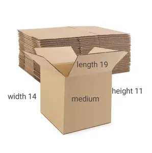 6 piece Cardboard Box for Shipping,heavy duty mailing boxes, paper boxes, corrugated boxes,for packing, packaging boxes, storage & moving boxes for supplies,packaging boxes,kraft boxes square boxes