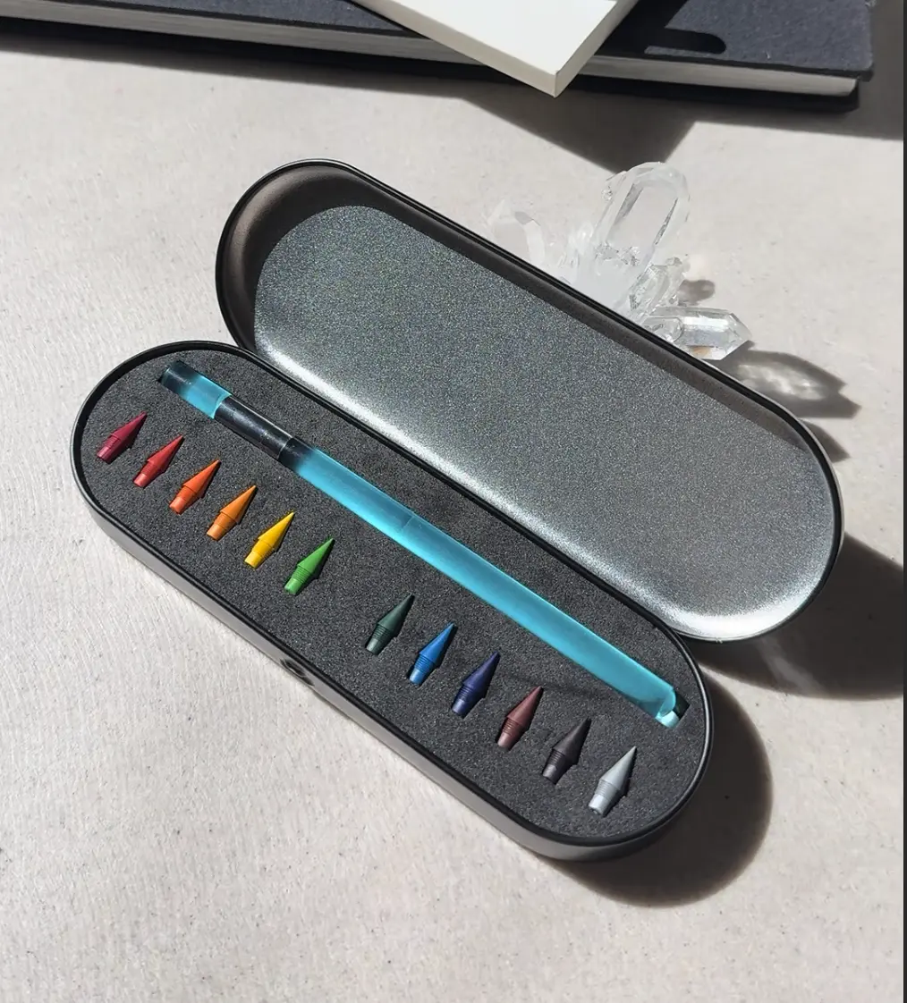 EverQuill Palette - Durable Metal Case for Artists & Designers - Flexible & Functional Travel Ready Palette for Creative Projects
