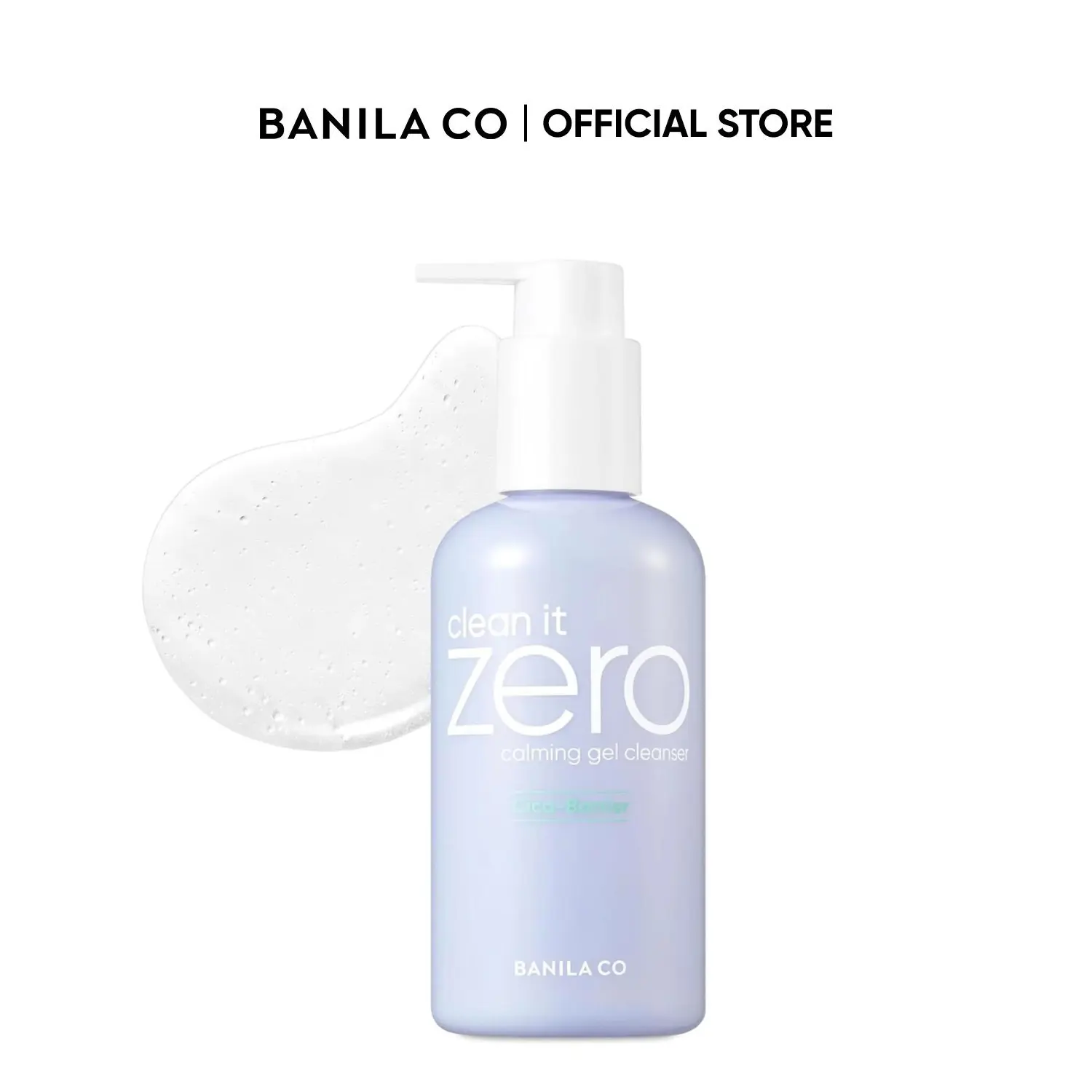 BANILA CO Clean It Zero Calming Gel Cleanser | Cica & Amino Acid Complex for Gentle Hydration | Vegan & Hypoallergenic | Korean Facial Cleanser for Sensitive Skin
