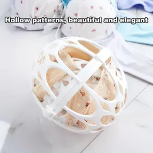 A set of washing machine specific underwear washing ball, protecting bras from entanglement and deformation. The washing ball is a powerful tool for underwear cleaning and anti tangling, with a combination of small and large balls to protect the cup