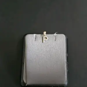 14k gold cz pendant
