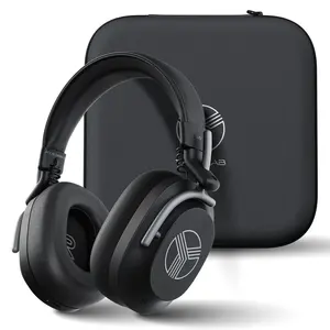 All-Day Comfort TREBLAB U5 - Hybrid Active Noise Cancelling Headphones Over-Ear Bluetooth 5.3, 55H Battery, Deep Bass, Audio Wireless