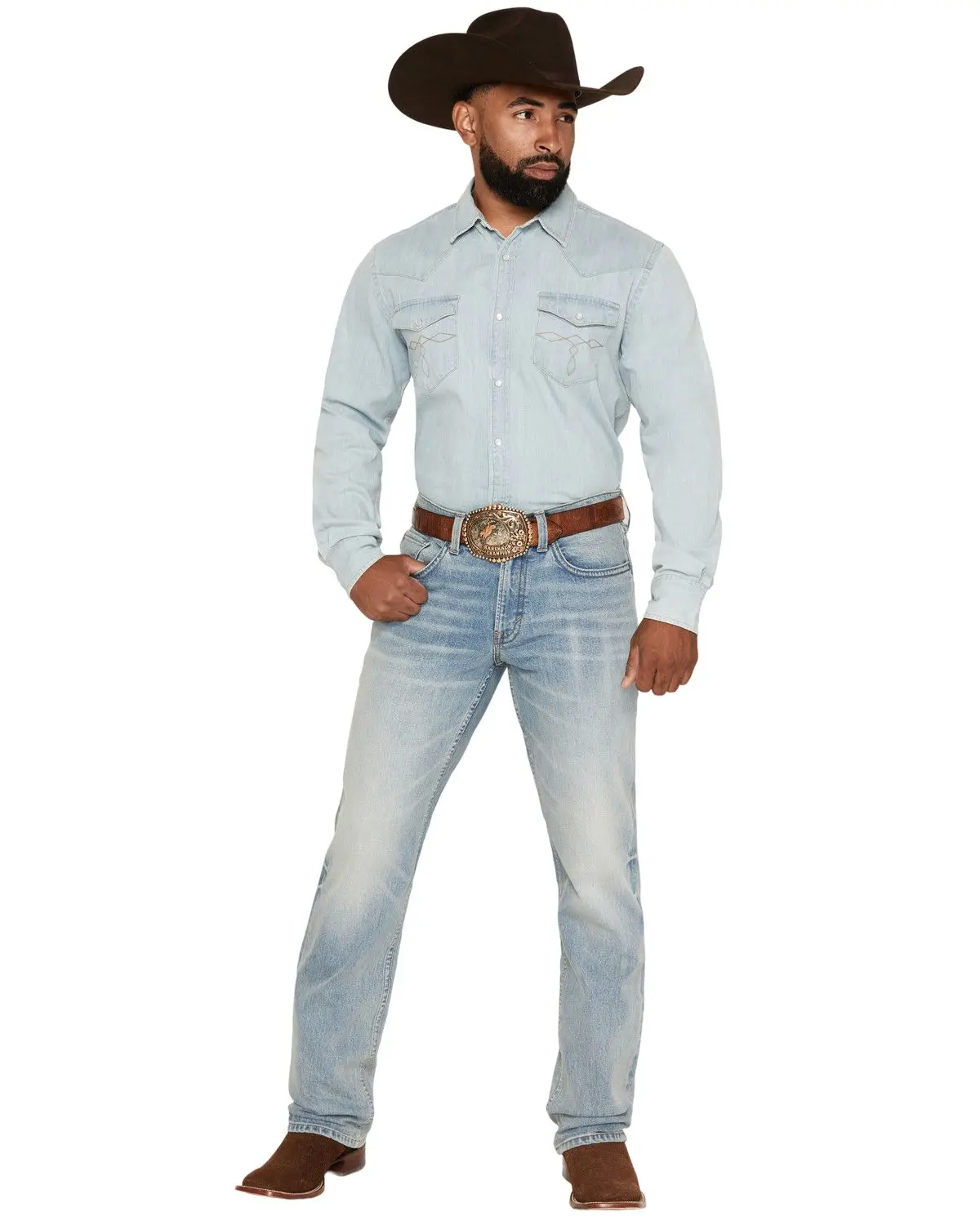 Cody James Men's Men'S Bunker Wash Jackson Slim Straight Stretch Denim - Cjli26j05-Ltw