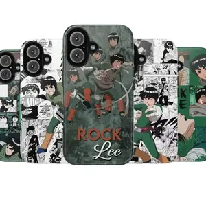 Rock Lee Anime Phone Case Compatible with iPhone 11, 12, 13, 14, 15, 16, 17 & Samsung S22 S23 S24 S26 – check our available sizes