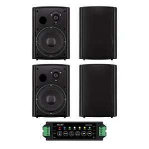 Herdio 6.5 Inch 800W Wired Wall-Mountable Speakers - Living Room Home Theater Focus with Zone Sound Optimization (TV Wall & Sofa Side) for Clear Dialogue & Surround Sound