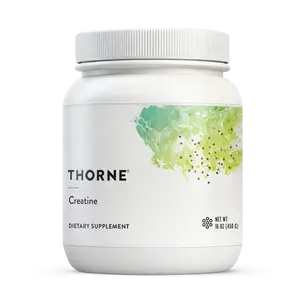 Thorne Creatine Monohydrate Amino Acid Powder 16 Oz Supports Muscles Cellular Energy for Improved Strength Endurance Fitness Supplement US Certified - Organic Protein powder Dietary Edible Vitamin