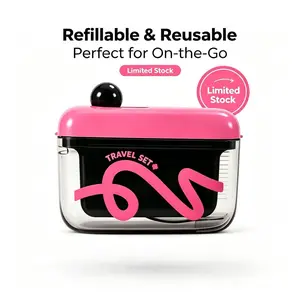 Automatic Pop-Up Floss Pick Dispenser – Portable, Refillable, One-Button Press for Bathroom & Travel