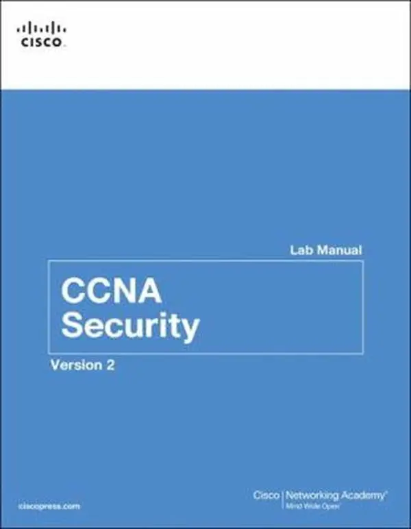 Used CCNA Security Lab Manual Version 2 - Cisco Networking Academy Tutorial Book (English Paperback)