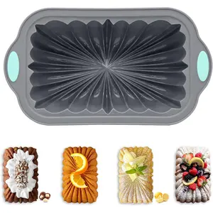 Bread Loaf Pan, Non-Stick Bread Pans for Homemade Bread,  Baking Mold with Metal Reinforced Frame  Strength for Long-Lasting Performance