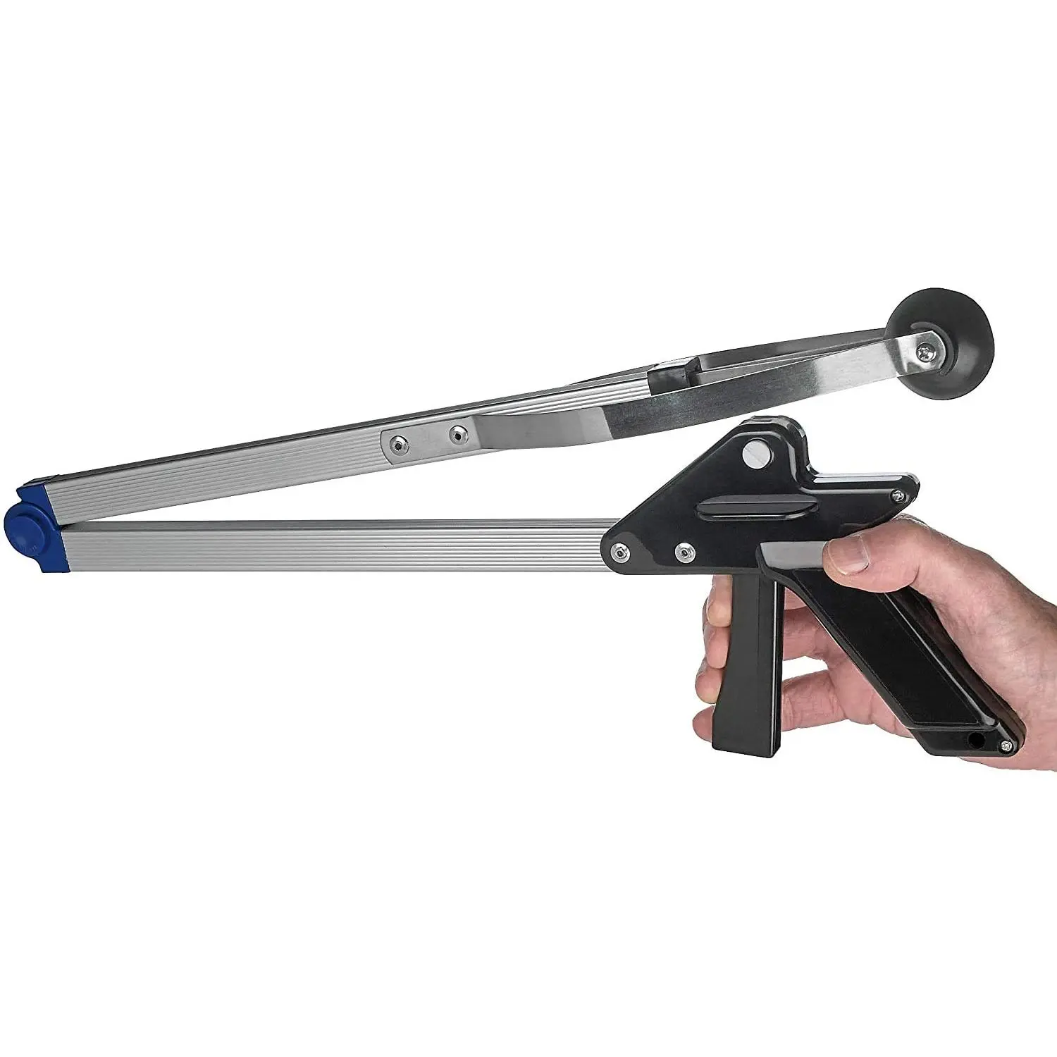 Reacher Grabber Tool - Gripping Device - Lightweight Durable Folding Claw Extends Arm Reach to 32 Inches Ideal Indoor and Outdoor Reaching Mobility Aid and Trash Grabber Picker Upper Tool