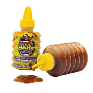 LUCAS GUSANO TAMARINDO SQUEEZE DROPPER (10010) 10 CT 12.6 OZ 10010 Authentic Flavor Easy Dispensing Pack of 10 Units