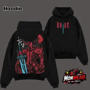 Vintage Igris – Solo Leveling Washed Tee - Unisex T-shirt - Unisex Hoodie, Shadow Knight Commander Anime Graphic, Absolute Loyalty And Silent Blade Theme, Heavyweight Cotton Streetwear Unisex