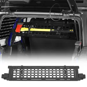 Hooke Road Trunk MOLLE Panel Utility Rack for 2018-2026 Jeep Wrangler JL 4-Door Hardtop