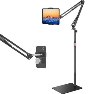 Tablet Stand iPad Stand for Desk Mount, Kindle iPad Holder for Bed Gooseneck Phone Tablet Holder Mount,Universal fits  4.5''-13'' iPhone, iPad Pro 12.9, Galaxy Tab, Kindle, Phones