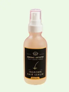 Abiding Artistry Ingrown Hair Serum - 60ml Daily Haircare Formula with Aloe Vera, Eucalyptus & Tea Tree Oil for Soft Skin