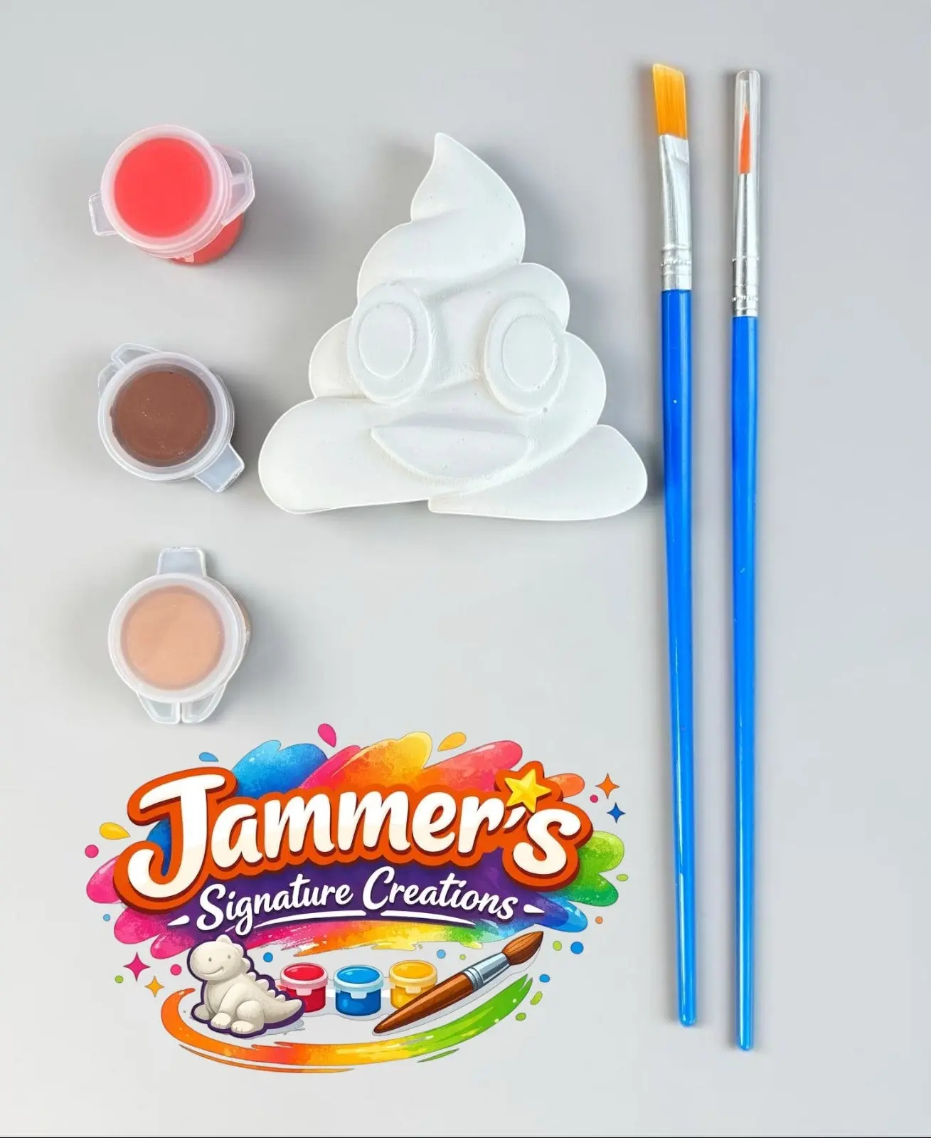Poop Emoji - Magnetic Maxis Paint Kit