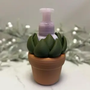 Succulent Adorable Bath and Body Works Hand Soap Holder 3D Printed