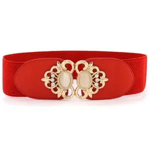 Famous Design Corset Belt for Outfits - Fashion Elastic Dress Belt in Different Colors for Big Plus Size Women