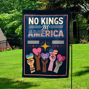 No Kings In America Since 1776 Garden Flag Anti Maga Protest Sign For Freedom And Democracy Since 1776 Patriotic Statement Axfz11