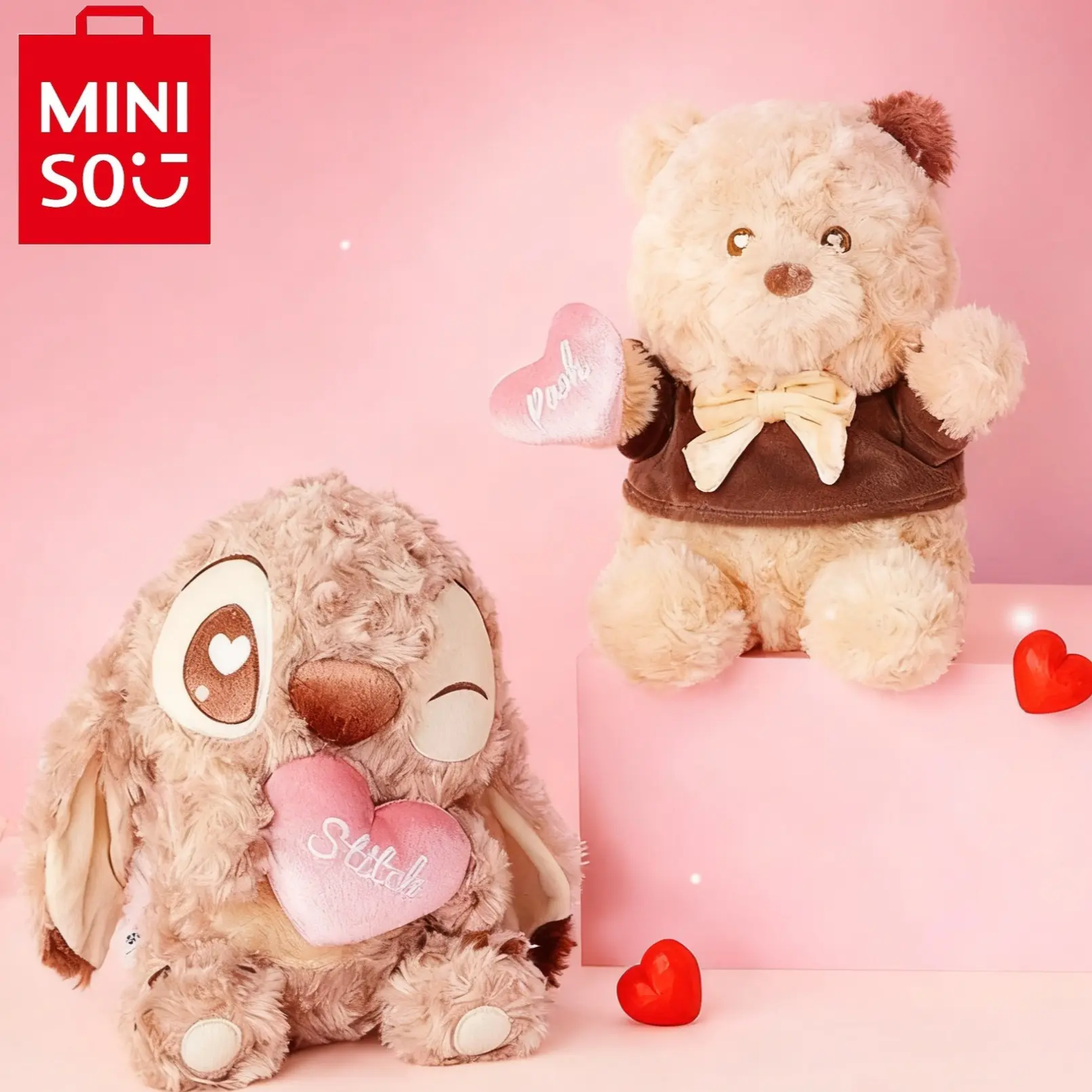 Disney Stitch & Winnie The Pooh Chocolate Scented Plush Doll No.10 Soft Fabric Cute Character Design For birthday Gift women Collection Home Decor For Fans,Holiday & Holiday Haul festive decoration Sitting collectible figure#Summervibes