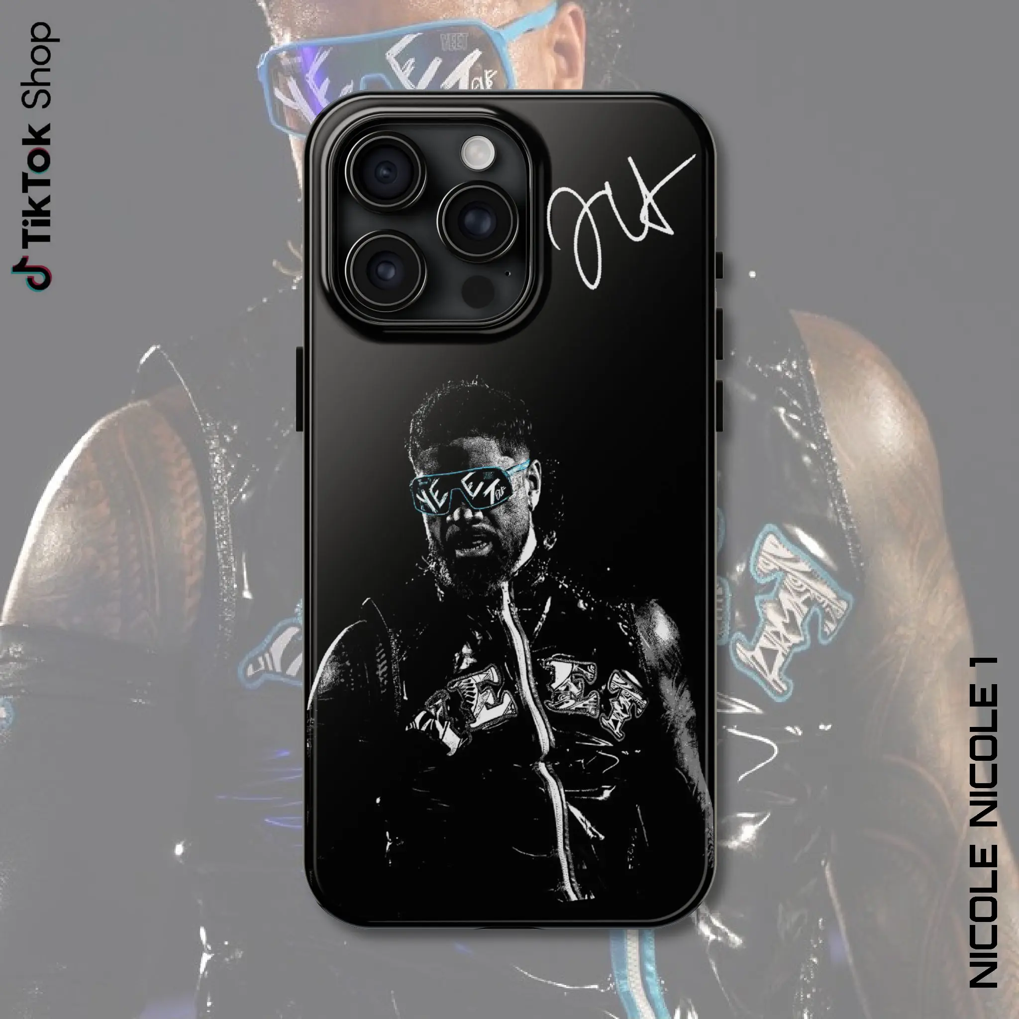 2025 Jey Uso Signature Phone Case, Legendary Wrestler, Iconic Wrestling  Star Black Phone Cover, Gifts For American Professional Wrestling, 17 Air  Pro Max - TikTok Shop