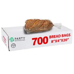 Value Pack - Bread Loaf Plastic Bags 8" x 4" x 20", 700-count