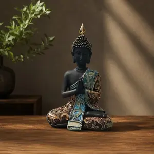 High-Quality Resin Buddha Statue, Serene Meditation Figurine, Outdoor Zen Sculpture, Home Temple Church Decor, Spiritual Gift for Buddhism