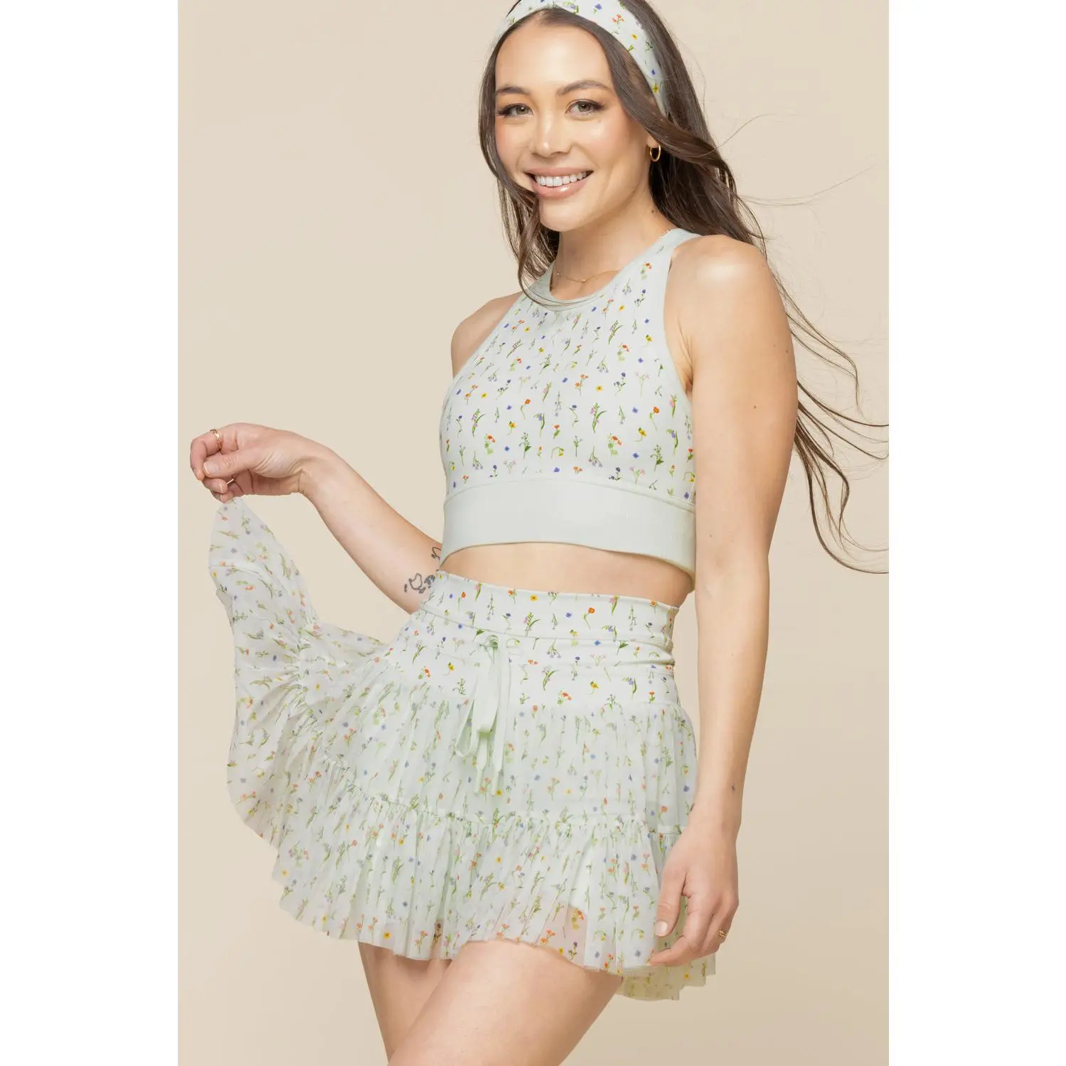 Pirouette Skort - Meadow Pirouette Skort - Meadow