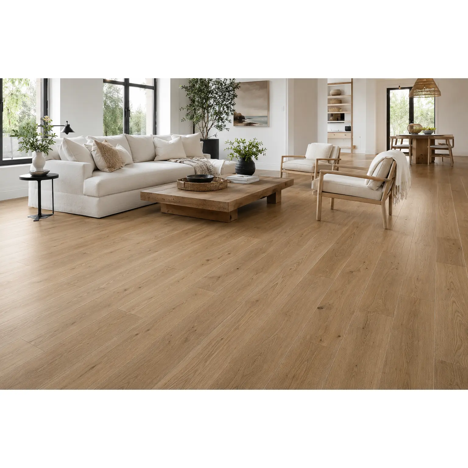 American Rigid Plus Driftwood Coastal Luxury Vinyl Plank Flooring | Spotlight Savings