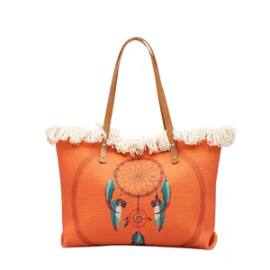Bohemian Canvas Shoulder Bag