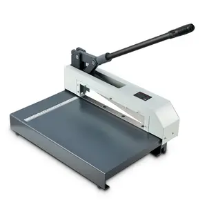 Guillotine Sheet Metal Shear 12 In Manual Hand Plate Shear, Heavy Duty Metal Plate Cutter Tool With Solid Steel Frame, High Precision For Cutting PCB Boards, Aluminum, Steel, Copper, Plastic, Ergonomic Handle